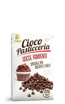 Gocce di cioccolato fondente