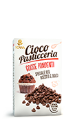 Gocce di cioccolato fondente