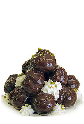 Profiteroles al cioccolato