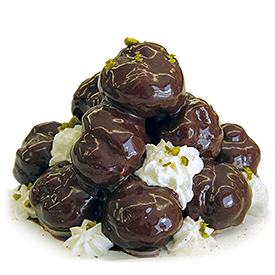 Profiteroles al cioccolato